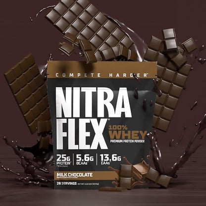 GAT SPORT Nitraflex Whey Protein (2LBS, Milk Chocolate)