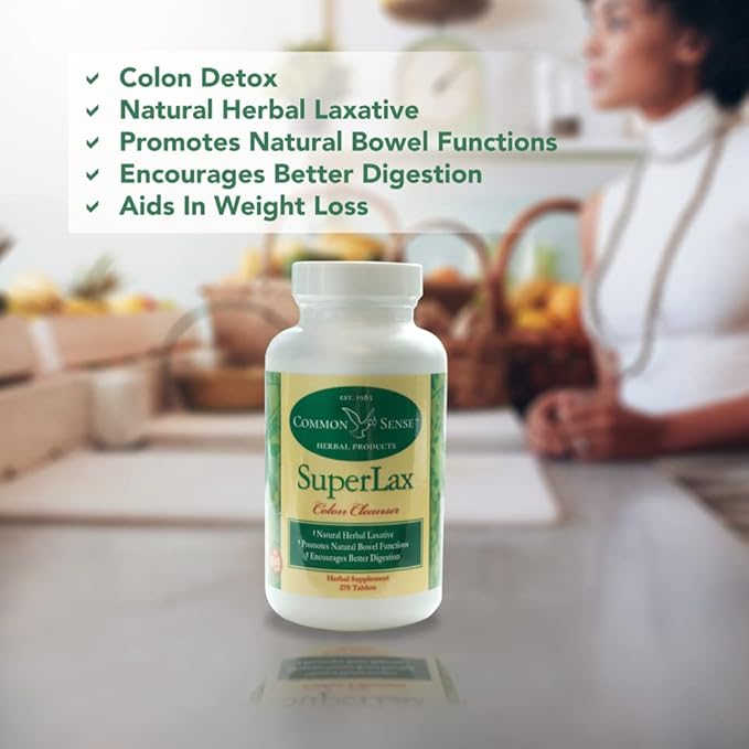 Common Sense Herbal Products SuperLax (270): Colon Cleanser