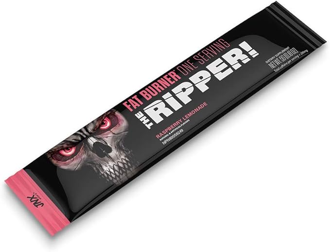 JNX SPORTS The Ripper! Fat Burner - Sample Variety Pack 5 x 8g Sticks | Super Thermogenesis, Appetite Control & Extreme Energy for Men & Women