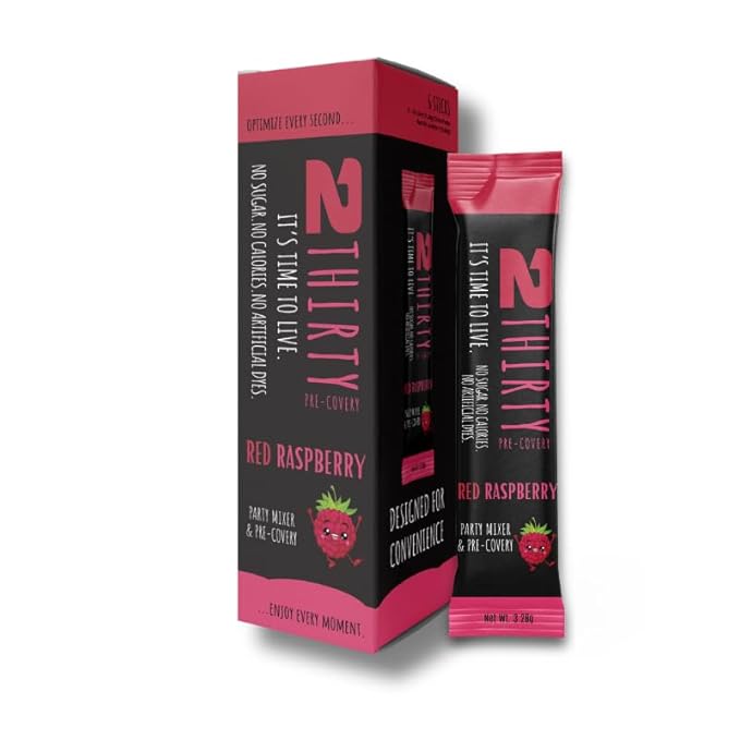 2THIRTY Hydration & Precovery Mixer | No Sugar, Zero Calories | Electrolyte Powder Packets + Vitamin B12, Aminos & Natural Herbs