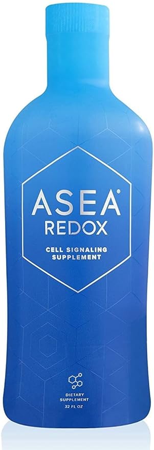 ASEA Redox Cell Signaling Supplement - Cellular Energy & Heart Supplements for Men and Women - Hormonal Balance & Energy Booster for Women and Men for Vibrant Age-Defying Living (One 32 Fl Oz Bottle)