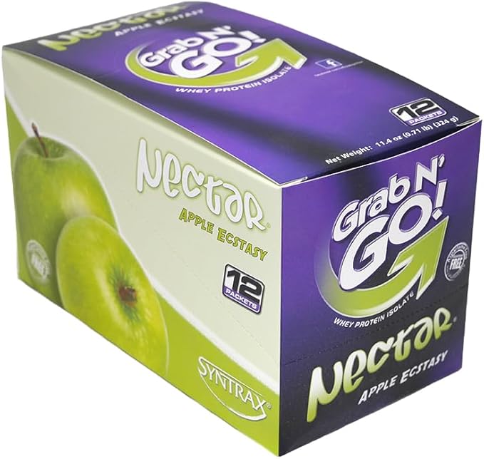 Nectar Grab N' Go, Apple Ecstasy, 12 packets, 27 grams per packet