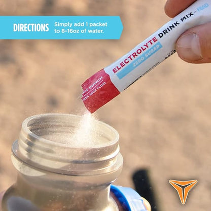 Zero Sugar, Keto Electrolyte Powder, Hydration Packets, Made in USA (Lemon Lime, 25 Count)