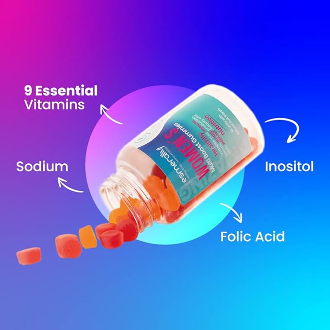 Multivitamin for Women - 60 Multivitamin Gummies - Vitamins for Women - Natural Fruit Flavor - Gluten Free & Non GMO