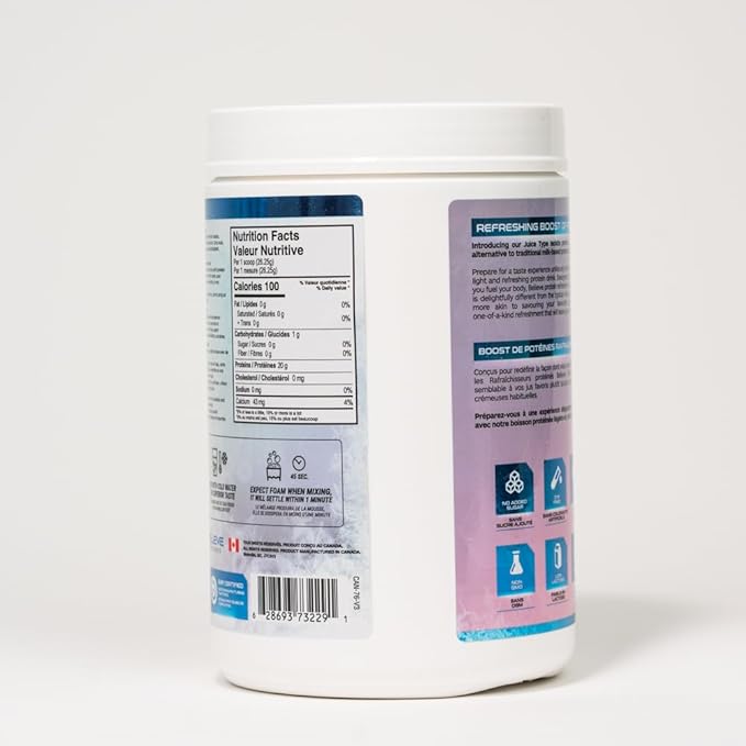 Protein Refresher (25 Servings) - Revolutionary Juice-Type Whey Protein Powder for Fitness, Bodybuilding, Gym, or for Bigger Protein Intake (25 Scoops, Cherry Lime)