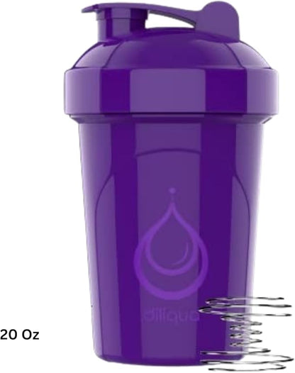 2 PACK, 28 oz & 20 oz Shaker Bottles for Protein Mixes | BPA-Free & Dishwasher Safe |small protein shaker bottle | Shaker Cups for protein shakes | Blender Shaker Bottle Pack