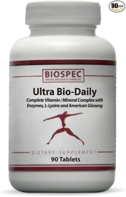 Ultra Bio-Daily – High-Potency Multivitamin Multimineral Complex w/ Added Nutrient Support
