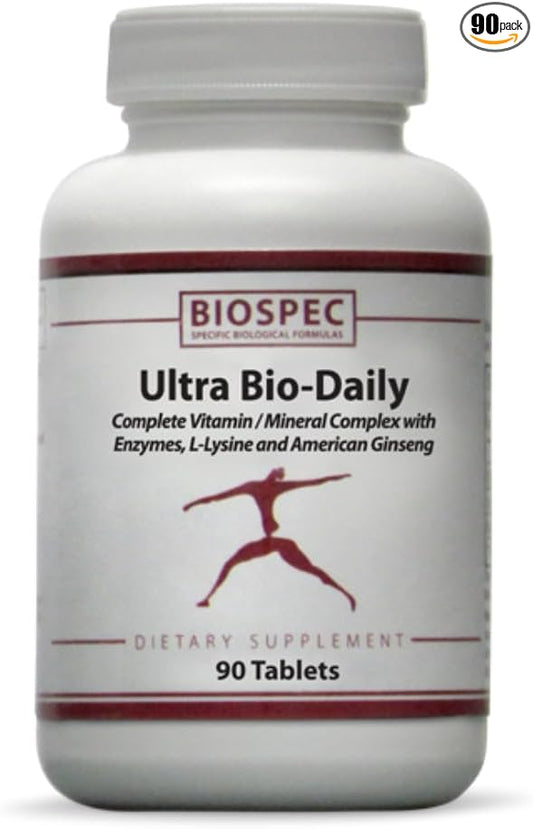 Ultra Bio-Daily – High-Potency Multivitamin Multimineral Complex w/ Added Nutrient Support