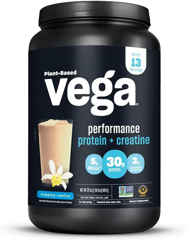 Vega Protein + Creatine US Vanilla (22.0oz)