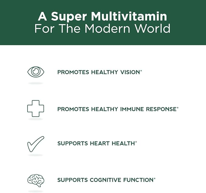 Purity Products Perfect Multi Super Essentials - Multivitamin + Fruits and Vegetables + Promotes Healthy Day and Night Vision Featuring Lutein, Zeaxanthin and Black Currant Extract - 90 Capsules