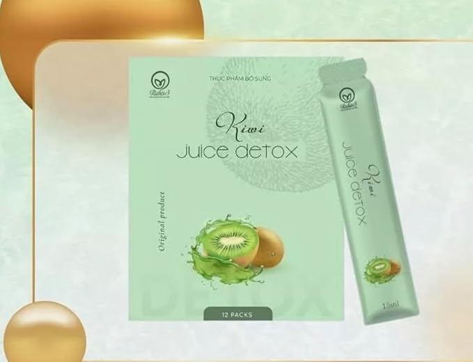 Generic Combo RubisS Detox - Kiwi Flavor (12 packs plus 1 box of Cereals Cookies), medium, green