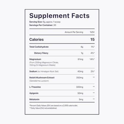 Beam Dream Sleep Powder, Sleep Aid, Sleep Aids for Adults, Contains Magnesium, Melatonin, L Theanine, Apigenin, Natural Sleep Supplement, Vegan, Non GMO, Dairy Free, 3rd Party Tested, 30 Servings