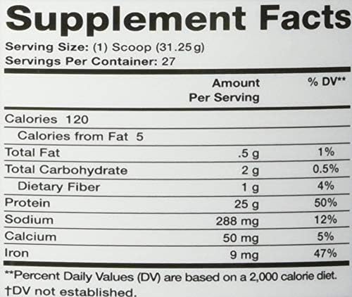 Olympian Labs Plant Based Pea Protein Powder, Unflavored - 25g of Protein, Vegan, Low Net Carbs, Gluten Free, Lactose Free, No Sugar Added, Soy Free, Kosher, Non-GMO, 2 Pound Pea Protein Powder