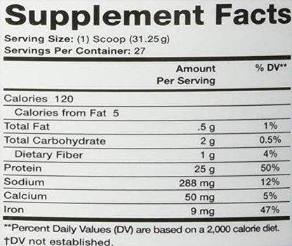 Olympian Labs Plant Based Pea Protein Powder, Unflavored - 25g of Protein, Vegan, Low Net Carbs, Gluten Free, Lactose Free, No Sugar Added, Soy Free, Kosher, Non-GMO, 2 Pound Pea Protein Powder