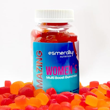Multivitamin for Women - 180 Multivitamin Gummies - Vitamins for Women - Natural Fruit Flavor - Gluten Free & Non GMO - Pack x 3 Bottles.