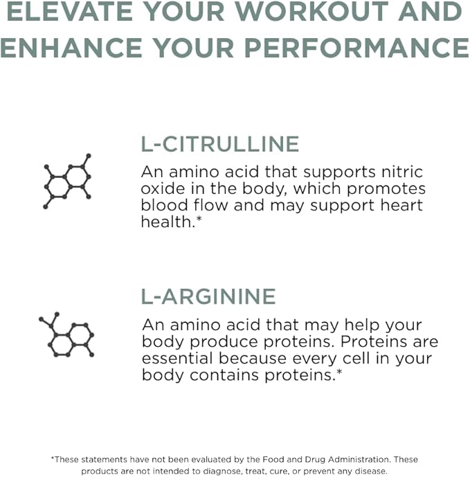 Pure for Men Pump Enhancer | Pre Workout Supplement for Muscle Pump, Stamina and Increased Blood Flow | Nitric Oxide Booster with L-Arginine & L-Citrulline | Focus and Energy Support | 90 Count