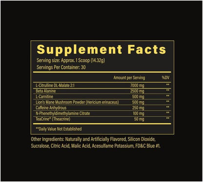 King's Champion Preworkout Electric Berry