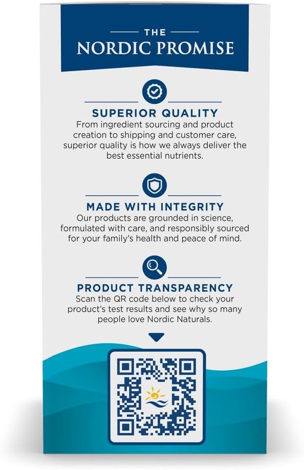 Nordic Naturals Complete Omega, Lemon Flavor - 120 Soft Gels - 565 mg Omega-3 - EPA & DHA with Added GLA - Healthy Skin & Joints, Cognition, Positive Mood - Non-GMO - 60 Servings