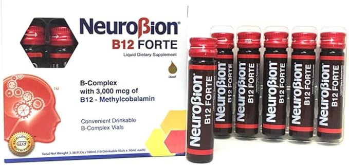 Neurobion B12 Forte Liquid 10 Vials x 10 ml