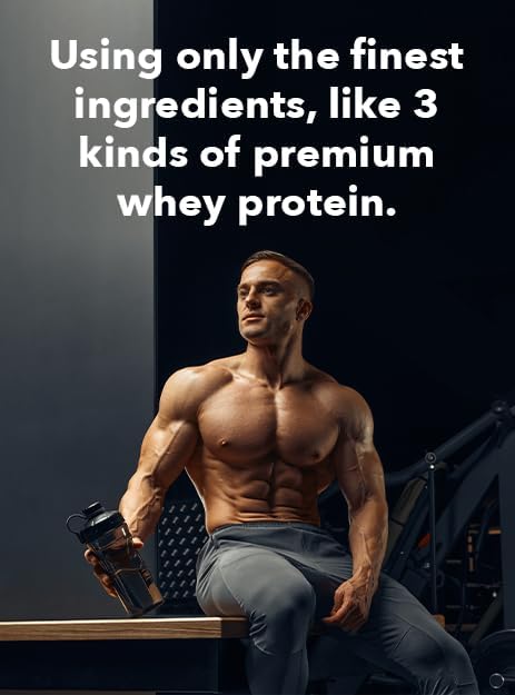 Whey Fantastic Vanilla - 100% Natural Grass Fed Whey Protein Powder - Unique 3-Whey Blend of Whey Isolate, Concentrate & Hydrolysate Provides 25g of Protein per Serving - 2.34lb-28 Servings