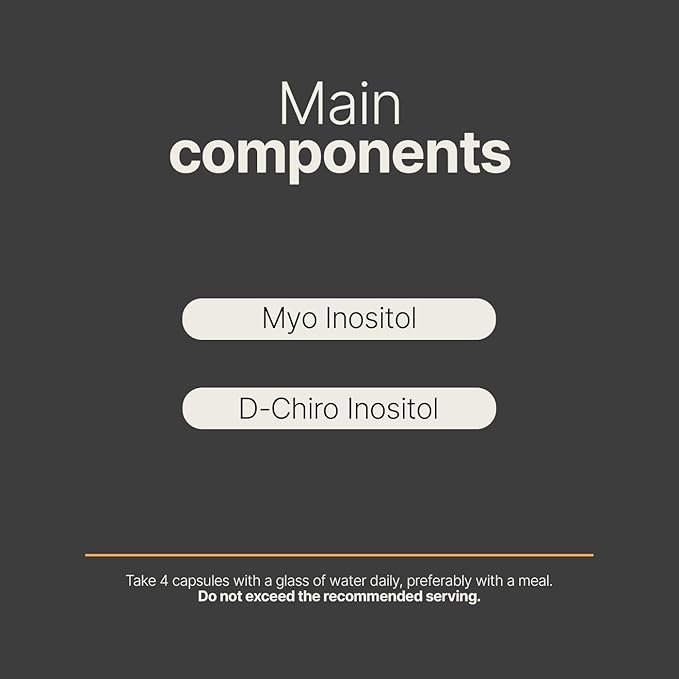 Myo-Inositol & D-Chiro Inositol by B Life - 240 Capsules | Made in USA | 40:1 Ratio | Vitamin B8 Supplement