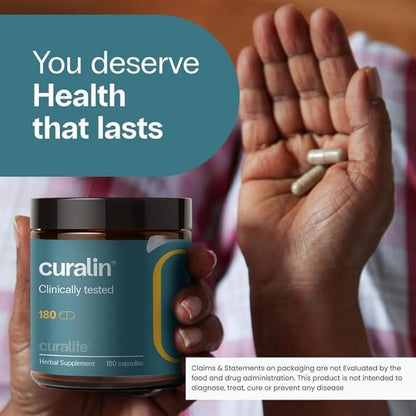 CuraLin - Supports Blood Sugar, Effective, and 100% Natural Supplement - 1080 Capsules - (New Packaging)