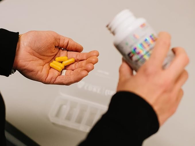 Core Nutritionals Poise Female Hormone,Thyroid, and Stress Support, Minerals and Herbs to Relieve Menstrual Symptoms 112 Capsules