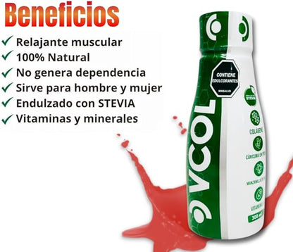 Suplement Multivitamin - 10.14 Fl Oz - 300ML - Red Fruit Flavor - 100% Natural