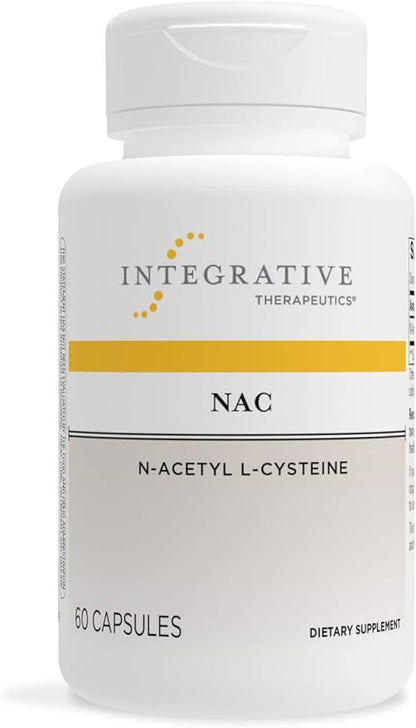 Integrative Therapeutics NAC - Supports Healthy Respiratory & Lung Function* - Supports Production of Glutathione* - 60 Capsules