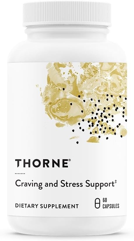 THORNE Craving and Stress Support (Formerly Relora Plus) - 5-MTHF, B Vitamins, Folate, and Plant Extracts to Support Sleep, Cravings, and Stress - 60 Capsules - 30 Servings