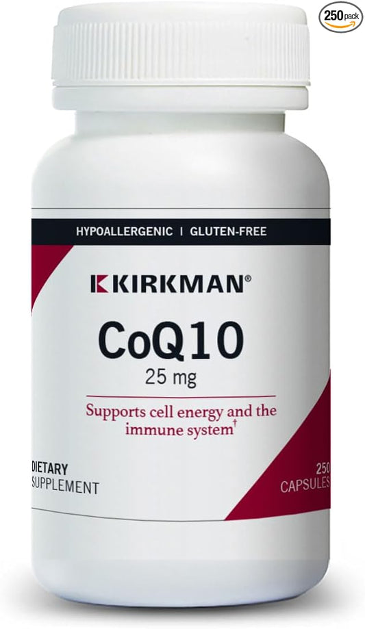 Kirkman Coenzyme Q10-25 mg - 250 Capsules