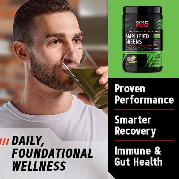 GNC Superfoods Amplified Greens Icy Lemonade
