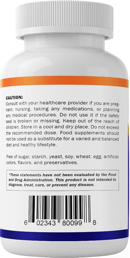 Vitamatic Vitamin B1 (Thiamine) 500mg, 120 Capsules