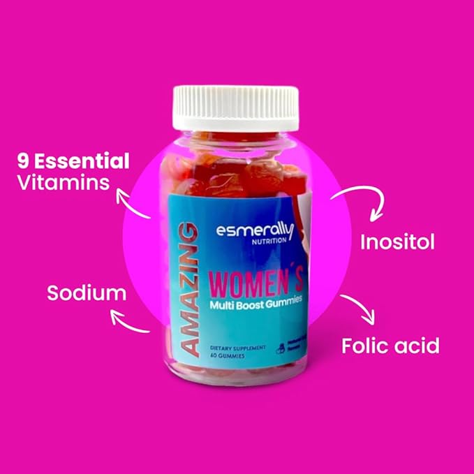 Multivitamin for Women - 120 Multivitamin Gummies - Vitamins for Women - Natural Fruit Flavor - Gluten Free & Non GMO - Pack x 2 Bottles.