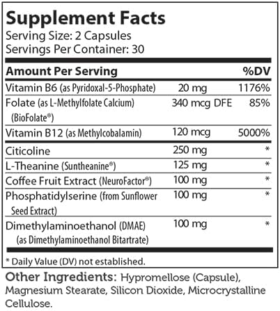Zahler AdultFocus, Advanced Formula to Support Focus and Concentration, Certified Kosher, 60 Capsules