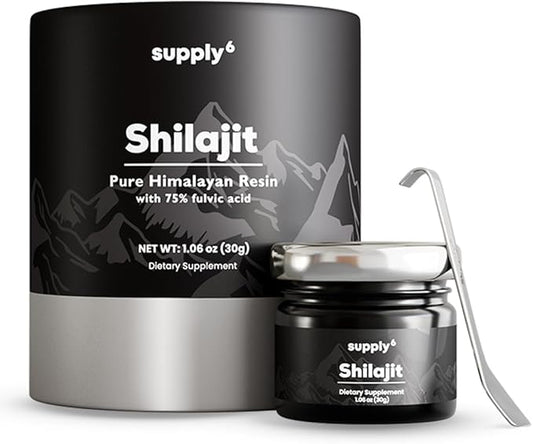 Pure Himalayan Shilajit Resin | Gold Grade 100% Shilajit Supplement for Men & Women| Lab Tested with 85+ Trace Minerals, 75% Fulvic Acid for Energy Boost, Focus & Immunity (75 Servings)