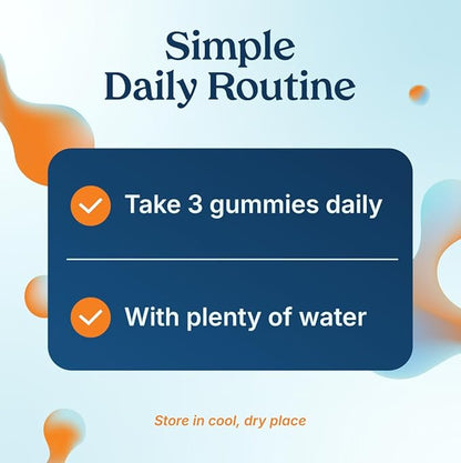 Poop Like a Champion Fiber Gummies – 5g Fiber per Serving, Non-GMO, Vegan, Digestive Support, 60 Pieces per Bottle