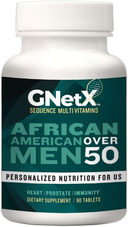 Sequence Multivitamins for African American Men Over 50 Plus - Supports Optimal Health and Wellbeing - Powerful Formula Helps Boost Immunity, Heart Health, and Blood Pressure Support