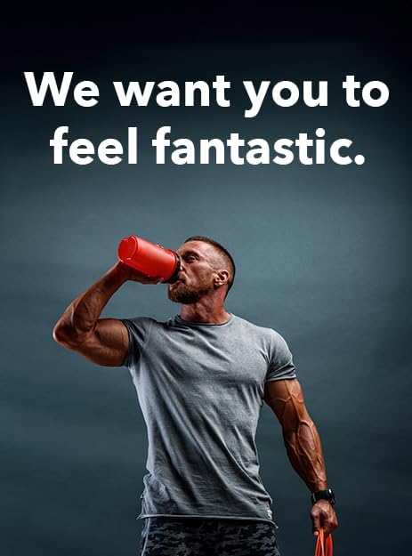 Whey Fantastic Vanilla - 100% Natural Grass Fed Whey Protein Powder - Unique 3-Whey Blend of Whey Isolate, Concentrate & Hydrolysate Provides 25g of Protein per Serving - 2.34lb-28 Servings
