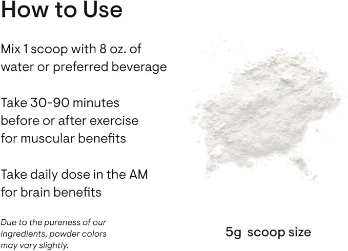 THORNE Creatine - Creatine Monohydrate, Amino Acid Powder - Support Muscles, Cellular Energy and Cognitive Function - Gluten-Free, Keto - NSF Certified for Sport - 16 Oz - 90 Servings