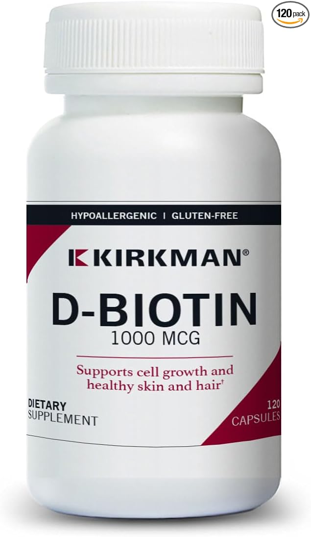 d-Biotin 1000 mcg Capsules - Hypo - 120 count