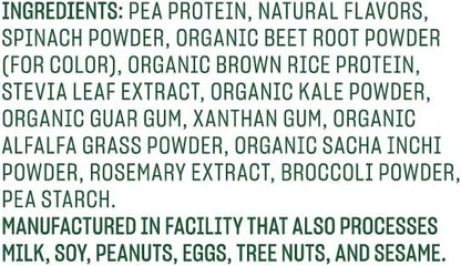 Vega Protein and Greens Protein Powder, Berry - 20g Plant Based Protein Plus Veggies, Vegan, Non GMO, Pea Protein for Women and Men, 1.2 lbs (Packaging May Vary)