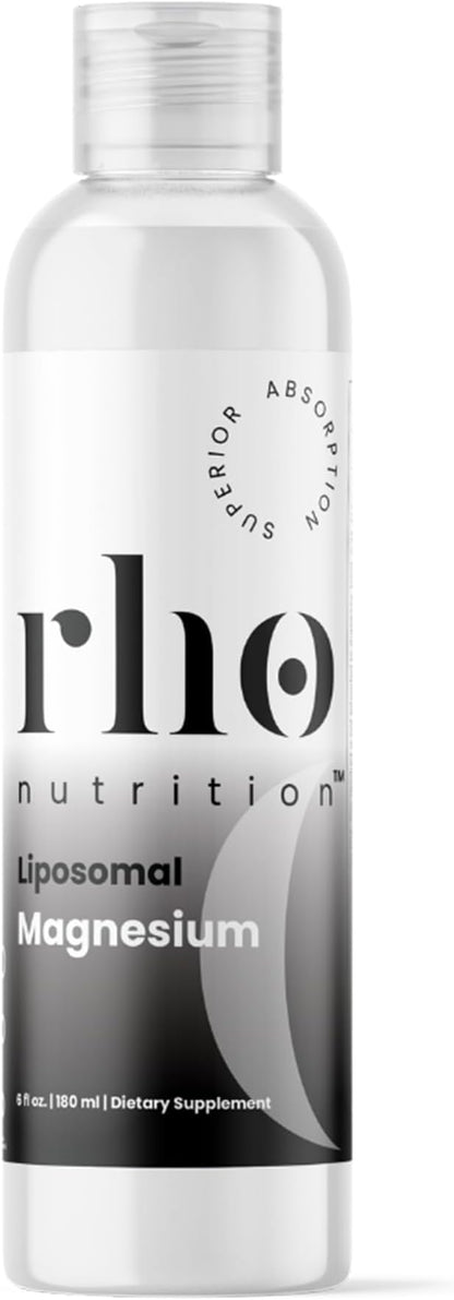 Liposomal Magnesium - High Absorption Liquid Magnesium Bisglycinate Vitamin Supplement - Supports Muscle Recovery, Relaxation, Memory & Cognitive Function for Men & Women