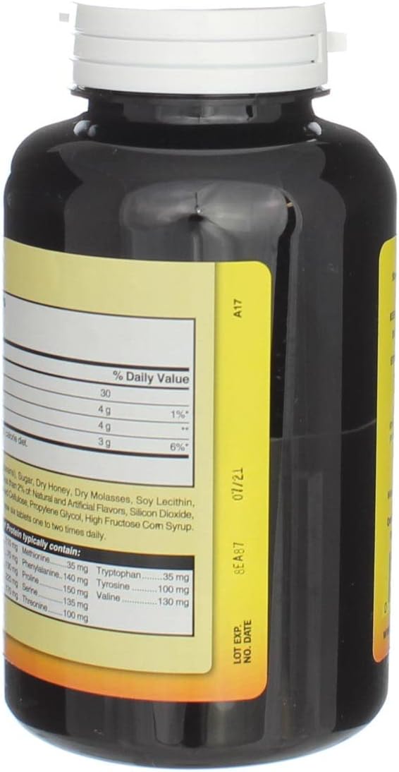 Protein Tablets Honey Flavor 200 Tabs