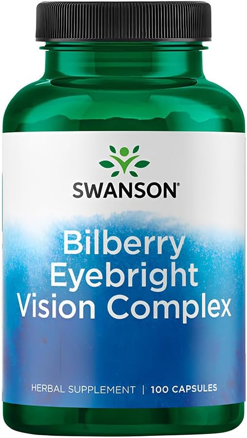 Swanson Bilberry Eyebright Vision Complex 100 Caps