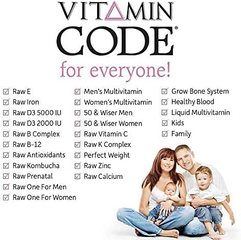 Garden of Life Multivitamin for Women - Vitamin Code 50 & Wiser Women's Raw Whole Food Vitamin Supplement with Probiotics, Vegetarian, 120 Count
