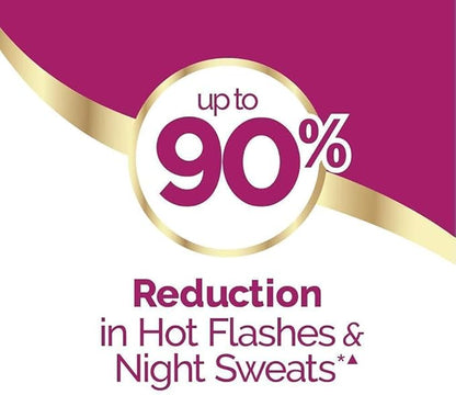 Estroven Complete Multi-Symptom Menopause Supplement for Women, Clinically Proven Ingredient Provide Menopause Relief & Night Sweats & Hot Flash Relief, Drug-Free & Non-GMO, 2 Month Supply (Pack of 2)