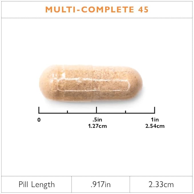 Celebrate Vitamins Multi-Complete, 45mg Iron – Daily Bariatric Multivitamin for Sleeve Gastrectomy and Gastric Bypass Surgery Patients – Essential Vitamins & Minerals (180 Capsules)