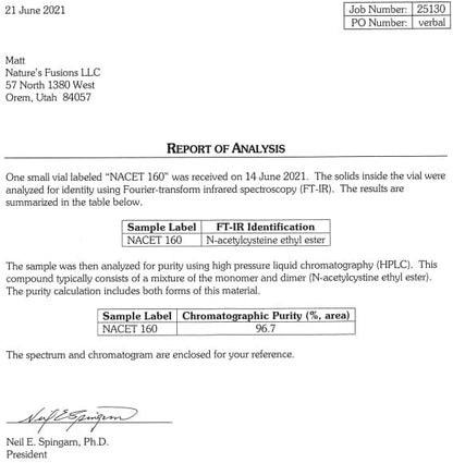 Neuro NAC Supplement N-Acetyl Cysteine Ethyl Ester (2 Pack)- 20x More Bioavailable Than NAC 600 mg - Boost Glutathione 10x More Than Liposomal Glutathione - N Acetyl Cysteine Ethyl Ester 120 Capsules