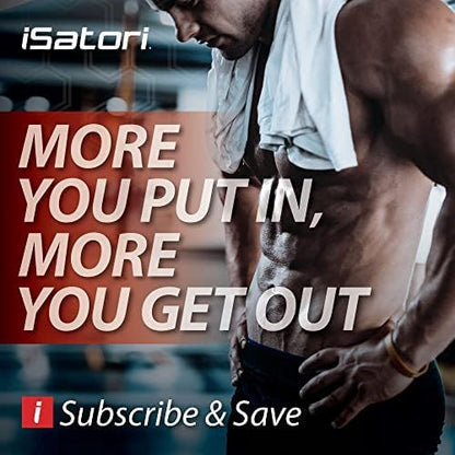 iSatori Amino-GRO BCAA Powder, Branched Chain Amino Acids with Glutamine, Electrolyte Powder & Bio-GRO Bio-Active Peptides for Muscle Growth & Post Workout Recovery, Frosted Lemonade (30 Servings)